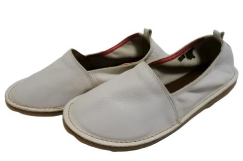 【KOBE DADA CAM-2 ホワイト】本革国産コンフォートスリッポン